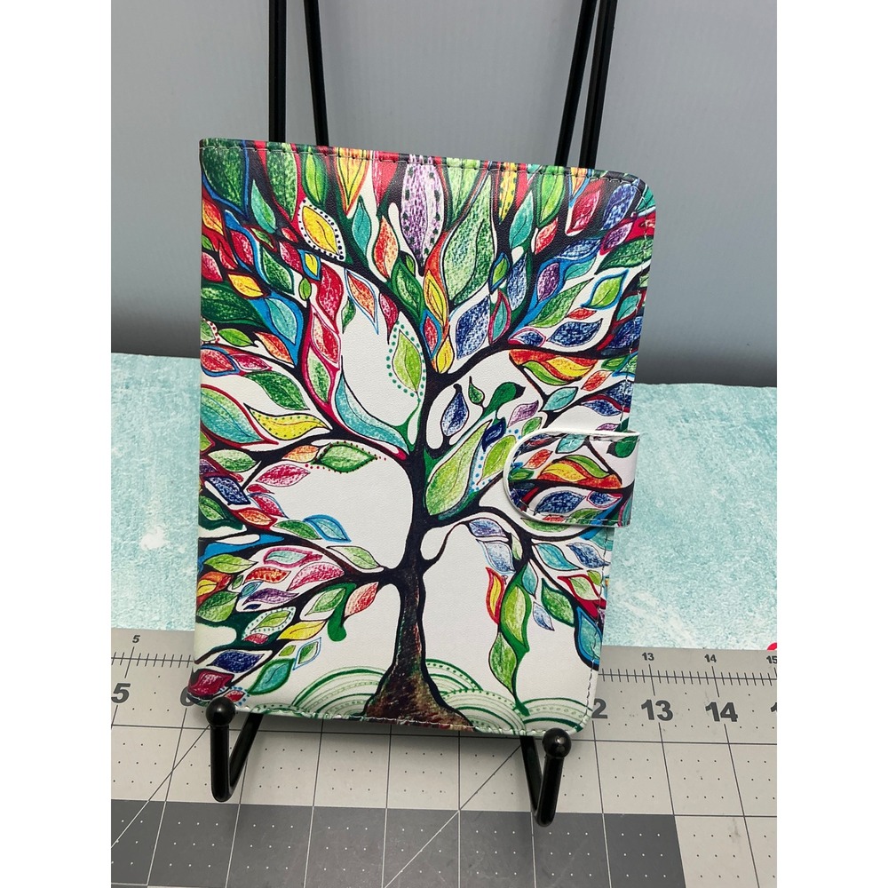HoYiXi Universal 6-7 inch E-Reader Case Tree of Life Multicolor Folio Cover